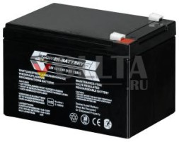 ABB Stotz-Kontakt SAK12, свинцово-гелевая батарея, 12 В постоянного тока, 12 Ач, GHV9240001V0012