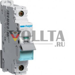 Автоматический выключатель Hager NDN125 1-полюсный D25A 10kA 1M