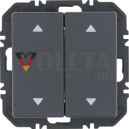 Berker 24126286 Enocean 2f Pfeil Qx ant включая модуль радиопередатчика на стену