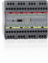 ABB Stotz-Kontakt Pluto D45, ПЛК безопасности PLUTO D45, 24 В постоянного тока с 24 отказоустойчивыми входами, 2TLA020070R6600