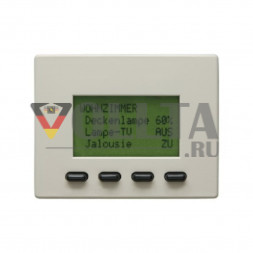 Berker 75860042 Arsys KNX Info-ЖК дисплей цвет: кремово-белый, тон:глянец
