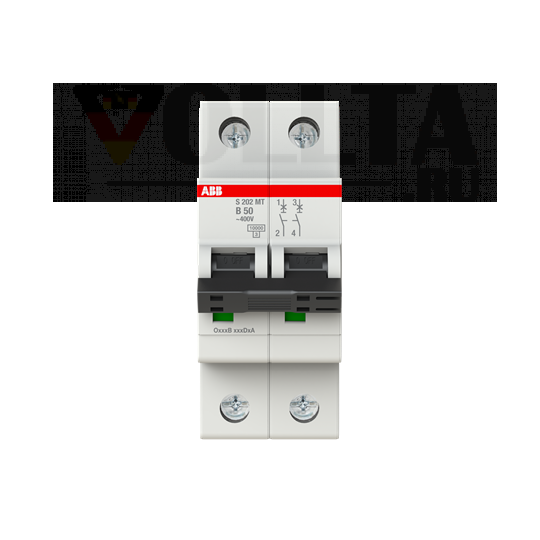 Автоматический выключатель ABB Stotz-Kontakt 2CDS272445R0505 S202MT-B50 B-Char.10kA 50A 2P