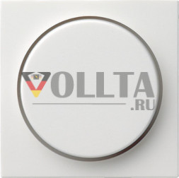 Gira 065027 System55 Диммер  крышка, цвет:чисто белый, тон: матовый