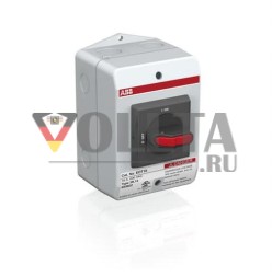 ABB Stotz-Kontakt 1SCA022809R1560 EOT16U3P3-1S 3-пол.16 A 400 В ручка черный аварийный выключатель