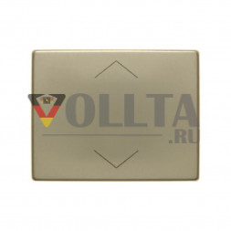 Berker 17599012 Arsys RolloTec Кнопка-радио, цвет:золотой