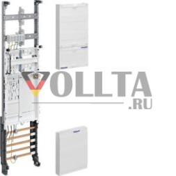 Hager ZH3EZ17N полная панель 1Z/RES H1050 1-поле