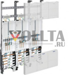 Hager ZL32U4N полная панель 3Z 3 точки 1050 мм 3-поле