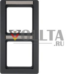 Berker 10126016 рамка с этикеткой антрацитовый цвет, включая Berker Q.1