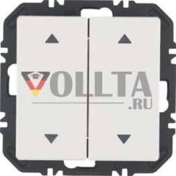 Berker 24126289 Enocean 2f Pfeil Qx pw включая модуль радиопередатчика для настенного монтажа