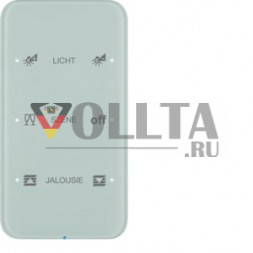 Berker 75143160 Сенсорный экран с тремя направлениями, комфортный, стекло, полярный белый Berker R.1