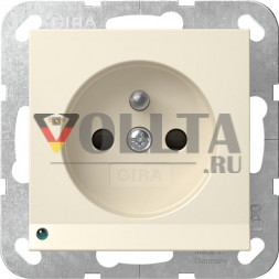 Gira 448901 заземляющий штырь LED+SH System 55 cws розетка
