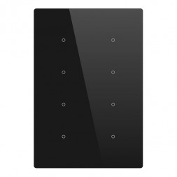 BESKNX PL128200 KNX сенсорная кнопка Cubik-V basic | 8-позиционная | черная