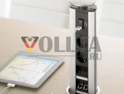 EVOline Port Multimedia / 2x питания / VGA / Аудио / 2x данных