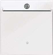MERTEN 315619 Карточный переключатель полярно-белый глянцевый System M