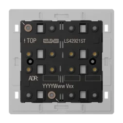 JUNG LS 4292 1ST — универсальный KNX тастсенсор серии LS с двумя клавишами.