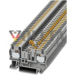Phoenix Contact PT 4-MT 3211933 Разъединительная клемма 2 0,2 мм² 4 мм² цвет: серый