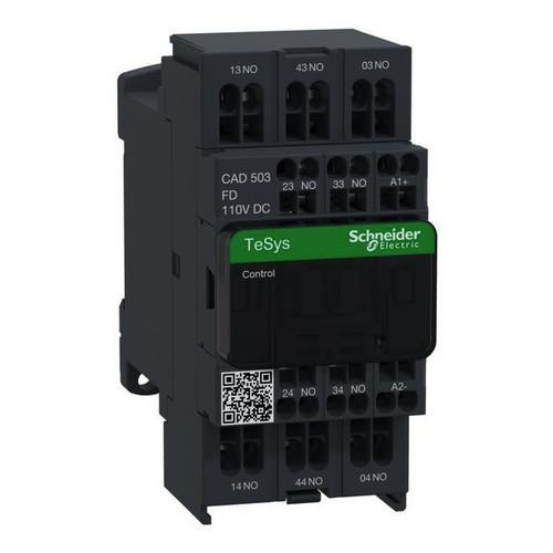 Контактор Schneider Electric CAD503FD 5S 110 В постоянного тока