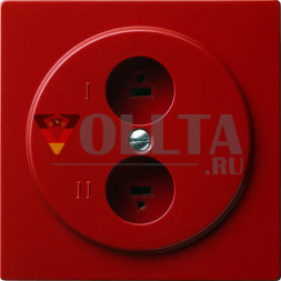 Gira 040243 S-Color Stereo-Динамик-розетка цвет: красный, тон:глянец