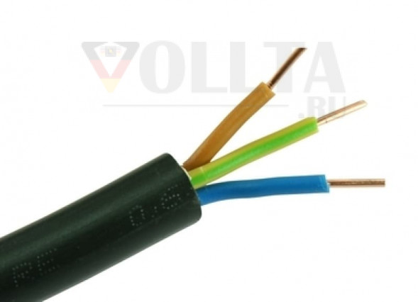 Кабель заземления NYY-J 3x2,5mm Ring 100m