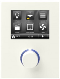 Siemens 5WG1204-2AB11 Комнатный Контроллер Contouch c KNX Шинный соединитель titanweiss