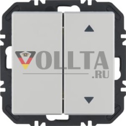 Berker 24126384 Enocean 2f 1seit arrows Qx alu радио настенный передатчик модуль