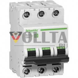 Schneider Electric M9F21316 M9 C60SP 3P 16A B UL1077 миниатюрный автоматический выключатель