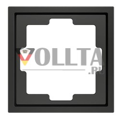 Zennio ZS70FR1A ZS70 1-секционная черная рамка