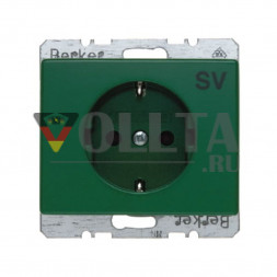 Berker 47150073 Arsys SCHUKO-розетка  16А, со штампом SV