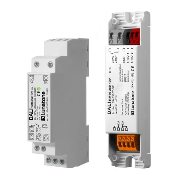 LUNATONE 89453857-DE Интерфейс DALI-1-10V DT8 DE | 2-полосный, 16 А