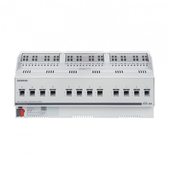 SIEMENS 5WG1535-1DB61 KNX-переключающий актуатор | 12-позиционный, 16/20 А, с определением тока нагрузки