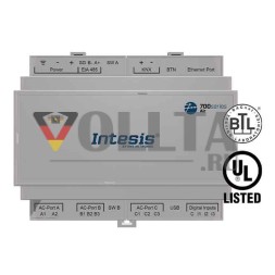 INTESIS IN776MHI00MO000 KNX климатический шлюз | Mitsubishi VRF, 64 IU/12 OU