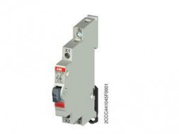 ABB Stotz-Kontakt E217-16-10C, кнопка с подсветкой красная 16A 1S 250VAC со светодиодом 115-250VAC, 2CCA703161R0001