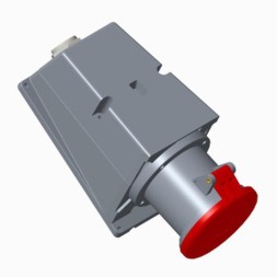 ABB Stotz-Kontakt 263RS9, настенная розетка для поверхностного монтажа, 63 А, IP44 9h, 2P+E, 2CMA167478R1000