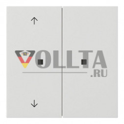 Gira 5175112 для KNX кнопка 2-позиционная неуправляемая FS rw клавиша