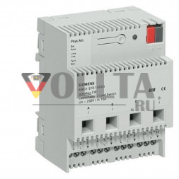 Siemens 5WG1510-1AB04 Lastschalter N510/04 четверная 16А, C-Last