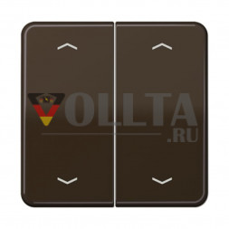 Jung CD595MPBR CD500 KNX кнопка, клавиша крышка, цвет:коричневый
