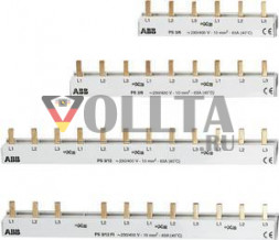 ABB Stotz-Kontakt PS3/12, фазная шина 3Ph.,12Pins,10qmm, 2CDL231001R1012