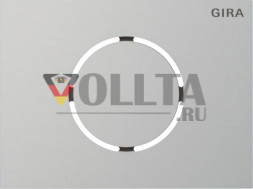 Gira 5579926 Sys 106 алюминиевый дверной громкоговоритель передний модуль