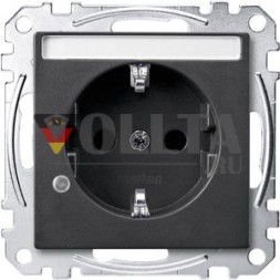 MERTEN MEG2303-0414 Розетка SCHUKO антрацит Система M