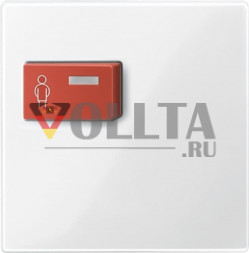 Schneider серия: Merten 450119 System M модуль вызова крышка, цвет:полярная белизна, тон:глянец