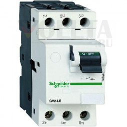 Schneider Electric GV2LE14 10A MAG. Защитный выключатель двигателя