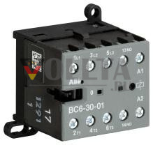 ABB Stotz-Kontakt BC6-30-01-01, миниатюрный контактор 24В постоянного тока, GJL1213001R0011