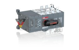 ABB Stotz-Kontakt OTM400E3CM230C, выключатель нагрузки с двигателем, 3-полюсный, 400 А, с рукояткой для ручного управления, 1SCA022847R1630
