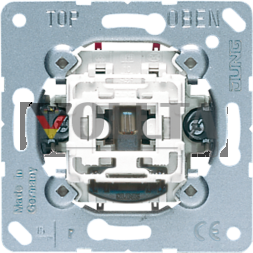 Переключатель клавишный Jung 506KOU, 10 AX 250 В ~, универсальный выключатель