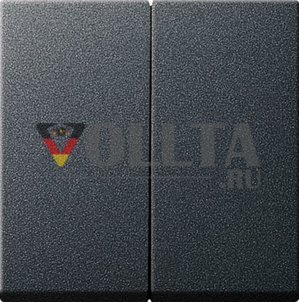 Gira 029528 System55 Клавиши для сдвоенных выключателей цвет:антрацит