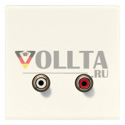 Система мультимедийной связи Jung MALS1021 Cinch Audio, серия LS, белый цвет