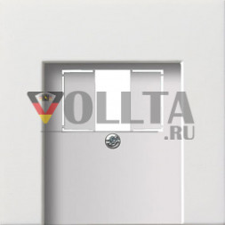 Gira 0276112 Ширококлавишный выключатель Телефон/Динамик/USB крышка, цвет:чисто белый, тон:глянец