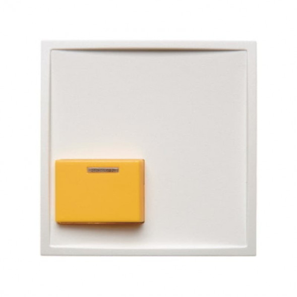 Berker 12528989 S1 кнопка отключения, крышка, цвет:полярная белизна, тон:глянец