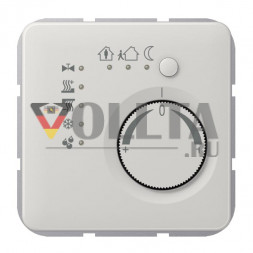 Контроллер непрерывного действия Jung CD2178TSLG KNX со встроенным кнопочным интерфейсом, 4-позиционный, серия CD, светло-серый
