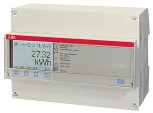 ABB Stotz-Kontakt A44 552-100, трансформаторный счетчик A44 552-100, RS485 platinum, 3 фазы, трансформаторное подключение 6A, 2CMA170545R1000